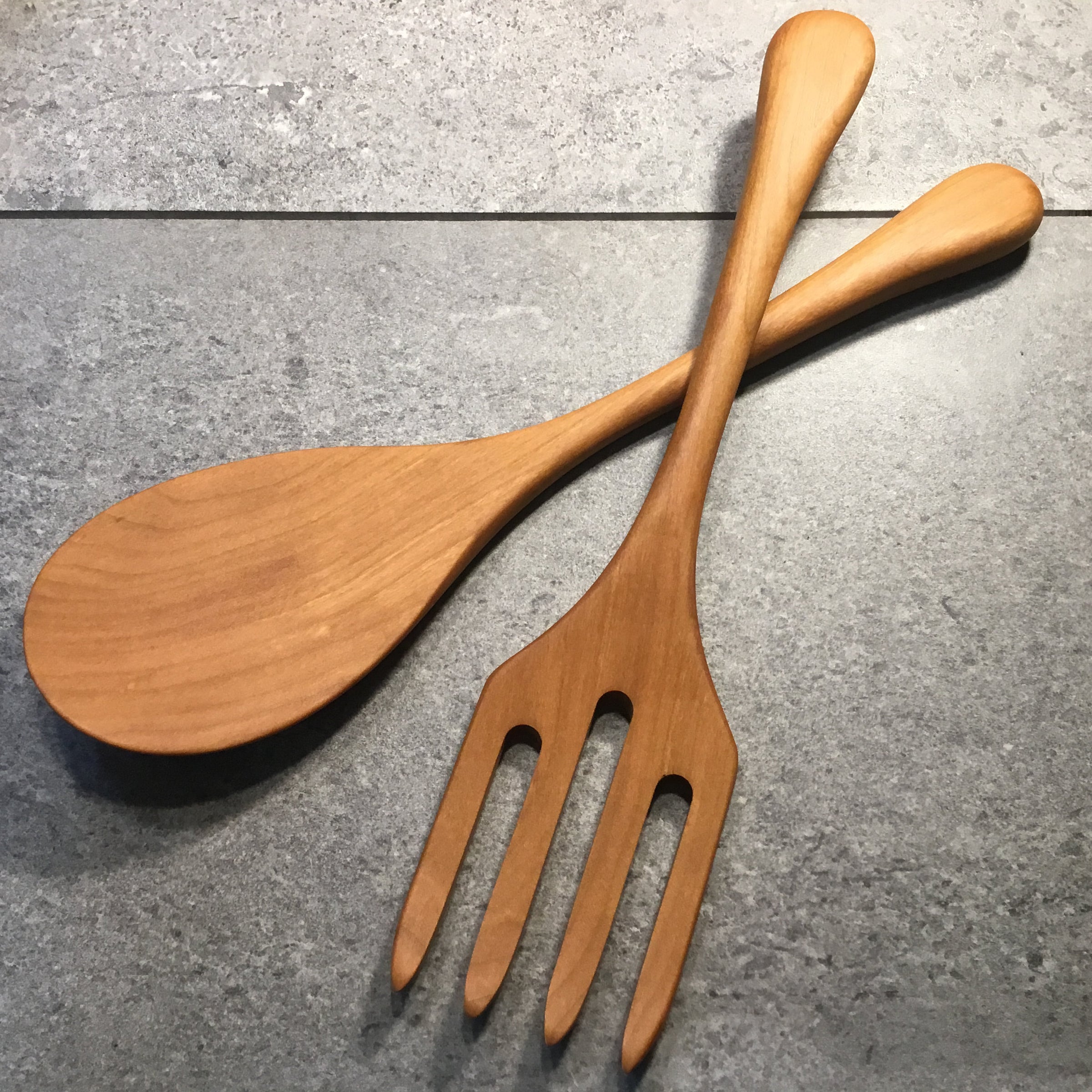 Handmade Kitchen Utensil Set 12 Wooden Spoon and Spatula Made in